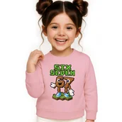 Bluzy dla dziewczynek - BLUZA DZIECIĘCA 67 SIX SEVEN VIRAL DLA CHŁOPCA DZIEWCZYNKI 104 - miniaturka - grafika 1