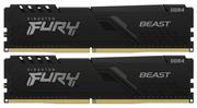 Pamięci RAM - Kingston FURY 16GB 2x8GB 3200MHz CL16 Beast BlackKF432C16BBK2/16 - miniaturka - grafika 1