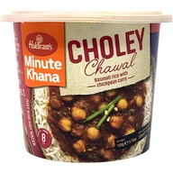 Szybkie dania obiadowe - Danie instant kubek Choley Chawal Haldirams 105g - miniaturka - grafika 1