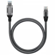 Pozostałe akcesoria sieciowe - Adapter Gigabit Zewnętrzna Karta sieciowa USB-A 3.0 RJ45 1m 1Gbps Ethernet - miniaturka - grafika 1