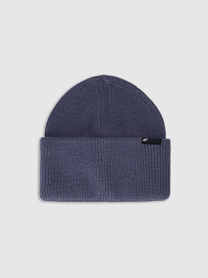 4F Czapka w kolorze granatowym