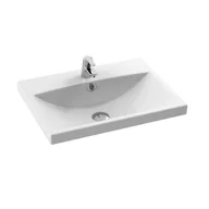 Umywalki - Cerastyle Elite Umywalka meblowa 70x45 cm biała 032100-U - odbiór osobisty: Kraków, Warszawa - miniaturka - grafika 1