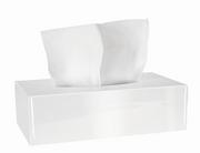 Kubki na szczoteczki do zębów - Kleine Wolke Tissue Box Pojemnik na chusteczki biały M - miniaturka - grafika 1