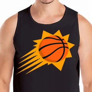 KOSZULKA TANK TOP PHOENIX SUNS NBA XXL 0486 CZARNA - Koszulki męskie - miniaturka - grafika 1