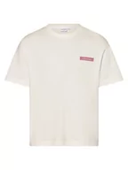 Koszulki męskie - Calvin Klein - T-shirt męski, biały - miniaturka - grafika 1