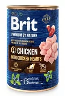 Mokra karma dla psów - Brit Premium By Nature Puszka Kurczak z Sercami 800g - miniaturka - grafika 1