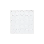 Zawiasy, okucia i inne akcesoria - Zaślepka samoprzylepna biała ANDPOL - miniaturka - grafika 1