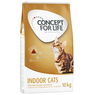 Concept for Life Indoor Cats – ulepszona receptura! - 2 x 10 kg - Sucha karma dla kotów - miniaturka - grafika 1