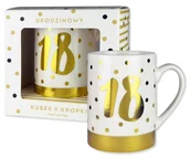 Kubki - Kubek w kropki-18 Nowa - miniaturka - grafika 1