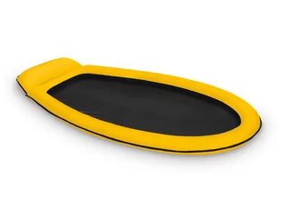 Intex, Materac plażowy do pływania z siateczką, chłodzący, żółty, 178x94 cm - Materace dmuchane i koła do pływania - miniaturka - grafika 1