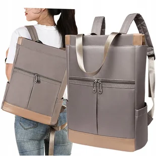 TORBA PLECAK NA LAPTOPA DAMSKA MIEJSKI 15.6 - Plecaki szkolne i tornistry - miniaturka - grafika 1