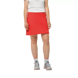 Spódnice - Spódnica Jack Wolfskin HILLTOP TRAIL SKORT W tango orange - 34 - grafika 1