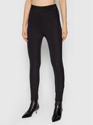 Spodnie damskie - Silvian Heach Spodnie materiałowe Neglinge PGA21159PA Czarny Slim Fit - miniaturka - grafika 1