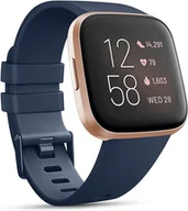 Akcesoria do smartwatchy - Opaska / Pasek Braders do Fitbit Versa / Versa 2 / Versa Lite granatowy - miniaturka - grafika 1