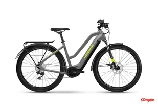 Haibike Trekking 6 Mid 27,5 cala Szary 2022 - Rowery elektryczne - miniaturka - grafika 1