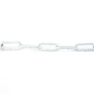 Łańcuchy i liny stalowe - ANDPOL Łańcuch gospodarczy długoogniwowy 2 mm - miniaturka - grafika 1