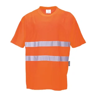 PORTWEST S172 T-SHIRT COTTON COMFORT ; POMARAŃCZOWY - Odzież robocza - miniaturka - grafika 1