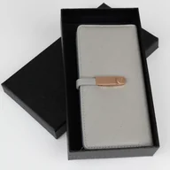 Portfele - Alessio PORTFEL damski DUŻY PORTMONETKA Pudełko PREZENTOWE - miniaturka - grafika 1