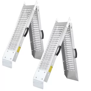 Rampa wjazdowa Zestaw 2 szt. 400kg Składana - Akcesoria motoryzacyjne - miniaturka - grafika 1