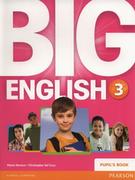 Podręczniki dla szkół podstawowych - Pearson Education Limited Big English 3 Podręcznik. Klasa 1-3 Szkoła podstawowa Język angielski - Herrera Mario, Sol Cruz Christopher - miniaturka - grafika 1