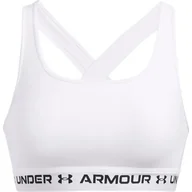 Biustonosze - Biustonosz sportowy damski Crossback Mid Bra Under Armour - miniaturka - grafika 1