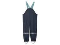 Kombinezony dla dzieci - lupilu® Spodnie ogrodniczki przeciwdeszczowe dziecięce (Granatowy, 110/116) - miniaturka - grafika 1