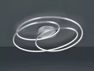 Lampy sufitowe - Trio GALE Nikiel mat LED 50W 3000K ściemnialna lampa sufitowa 673918007 - miniaturka - grafika 1