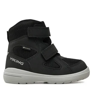 Śniegowce Viking Fun Warm Gtx 2V 3-94610-2 Czarny - Buty dla chłopców - miniaturka - grafika 1