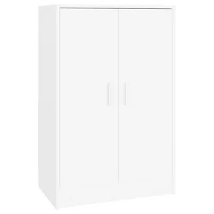 vidaXL Szafka na buty, biała, 60x35x92 cm, płyta wiórowa - Szafki na buty - miniaturka - grafika 1