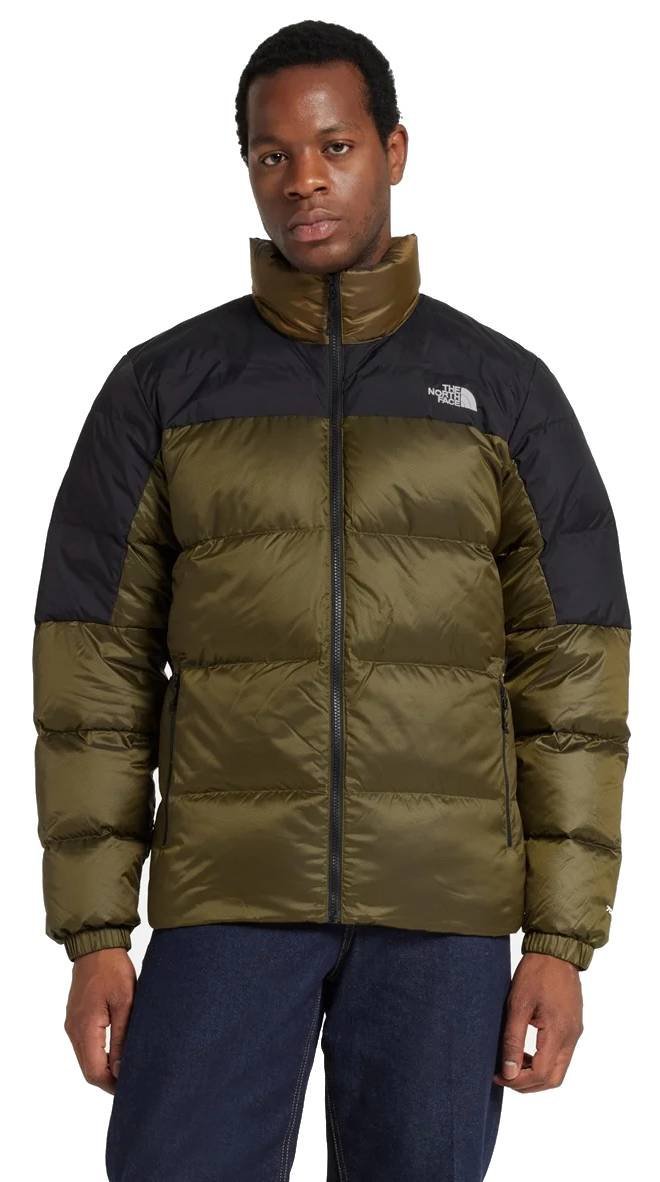 Kurtka zimowa męska THE NORTH FACE pikowana puch naturalny bez kaptura r. M