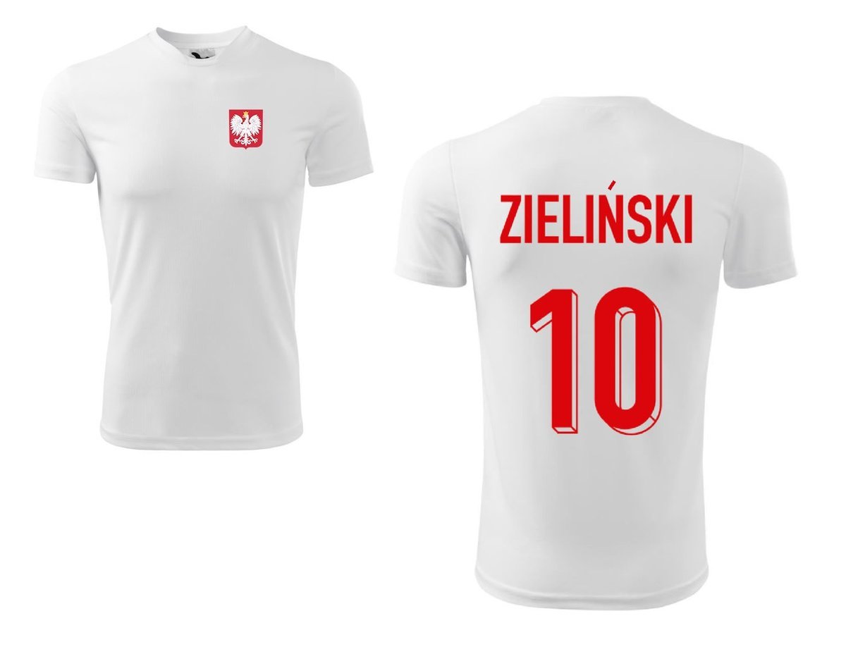 Treningowa Koszulka POLSKA ZIELIŃSKI 10