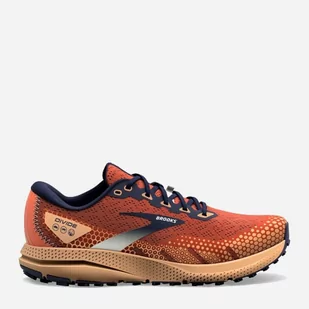 Buty sportowe męskie do biegania Brooks Divide 3 1103811D-269 45 (11US) 29 cm Pomarańczowe (195394230468) - Buty sportowe męskie - miniaturka - grafika 1