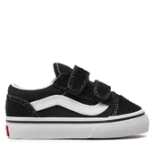 Buty dla chłopców - Tenisówki Vans Old Skool V VN000D3YBLK Czarny - miniaturka - grafika 1