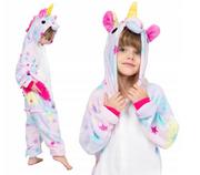 Jednorożec Piżama Dzieci Kigurumi Onesie 140-150cm