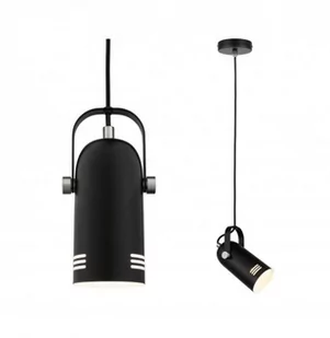 Paulmann Lampa wisząca Neordic Lavea lampa wisząca max 1x15W E27 Schwarz 230V Metall PL79766 - Lampy sufitowe - miniaturka - grafika 1
