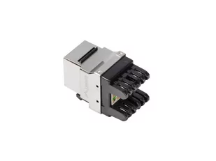 KeyStone LANBERG LANBERG Moduł gniazdo RJ45 LSA FTP kat.5e 180 stopni do puszki montażowej - Gniazdka elektryczne - miniaturka - grafika 1