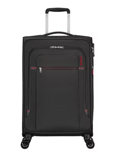 Walizka średnia American Tourister Crosstrack - grey/red - Walizki Walizka średnia American Tourister Crosstrack - grey/red - Walizki - miniaturka - grafika 1