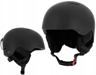 Okulary przeciwsłoneczne - Męski Kask Narciarski 4F Czarny Regulowany L/XL 58-61 cm Gogle Okulary - miniaturka - grafika 1