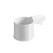 Sitka - Kaiser 769530 sito Patisserie mąka jedną ręką, tworzywo sztuczne z wkładka z sitkiem ze stali nierdzewnej, pojemność 300 G 2300769530 - miniaturka - grafika 1