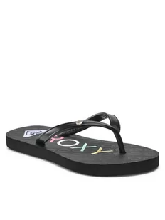 Roxy Japonki ARGL100286 Czarny - Buty dla dziewczynek - miniaturka - grafika 1