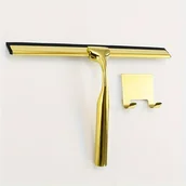 Inne - TEMU Złoty Ręczny Ściągacz do Prysznica - Idealny do Czyszczenia Łazienki, Niezbędnik Domowy - miniaturka - grafika 1