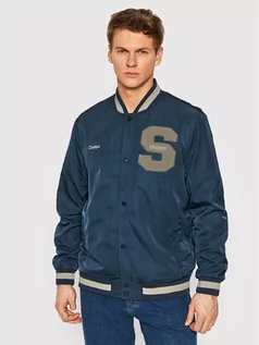 Kurtki męskie - Only & Sons Kurtka bomber Ace Varsity 22021031 Granatowy Regular Fit - grafika 1