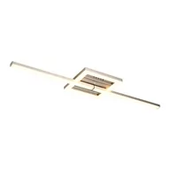 Lampy sufitowe - Szara lampa sufitowa LED 16x54 cm Viale – Trio - miniaturka - grafika 1
