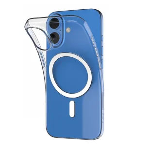Etui silikonowe Puro 03 Mag MagSafe do iPhone 16 - przezroczyste - Etui i futerały do telefonów - miniaturka - grafika 1