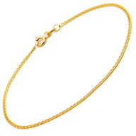 Bransoletki - Złota Bransoletka 585 lisi ogon - miniaturka - grafika 1