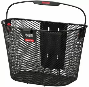 KLICKfix Klickfix torba na farrad Unilux kosz czarny, 0387 klik 0387KLIK - Koszyki rowerowe - miniaturka - grafika 1
