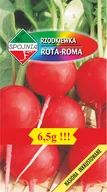 Nasiona i cebule - Nasiona Rzodkiewka Rota Roma 6,5G Spójnia - miniaturka - grafika 1
