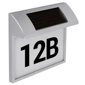 Lampy ścienne - Kinkiet ścienny solarny Adres 4372 Ideus LED 0,18W IP44 prostokąt z włącznikiem biały - miniaturka - grafika 1