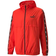 Kurtki i kamizelki sportowe męskie - Kurtka męska Puma ESS+TAPE Windbreaker - miniaturka - grafika 1