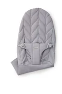 Leżaczki i huśtawki - BABYBJORN, Poszycie do leżaczka, Bliss Cotton, Jasny Szary (Petal Quilt) - miniaturka - grafika 1